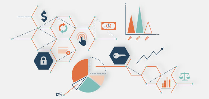 Imagem com diversos ícones indicando resultados, tais como cifrão, alvo, gráficos, chaves e indicadores